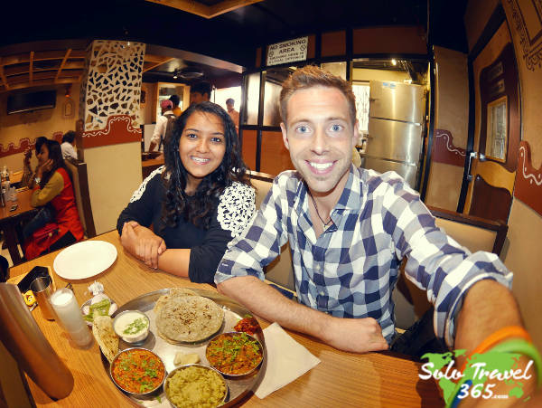 travel with strangers abroad is a wonderful way to try new food