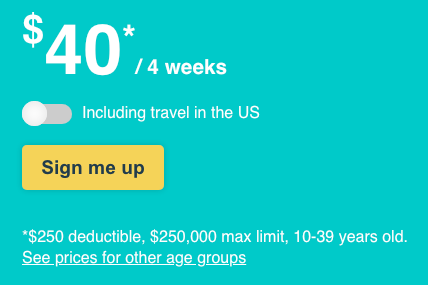 how to buy trip insurance online